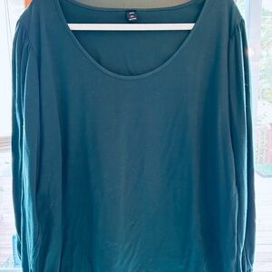 Elegant Hunter Green Women's Top